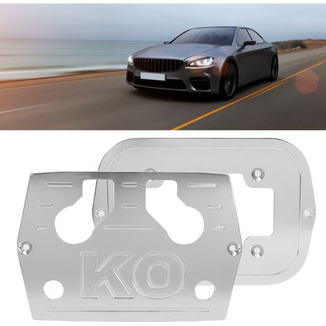 Support de montage pour plateau de batterie en alliage d'aluminium, accessoire modifié pour voiture, argent (1/5)