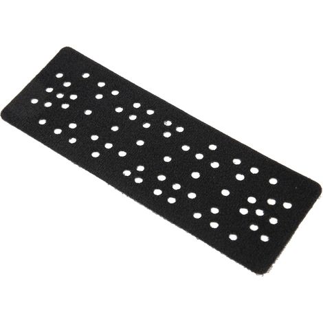 Disque abrasif velcro 70x198mm pour ponceuse vibrante - Éponge de ponçage longue durée (1/5)