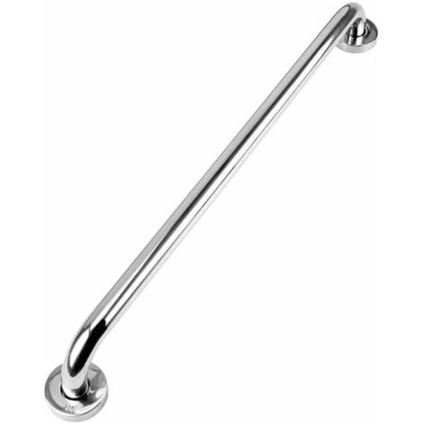 Barre D'Appui de Salle de Bain WC 50cm Poignée de Sécurité en Acier Inoxydable pour Personnes Âgées Enfants (1/4)