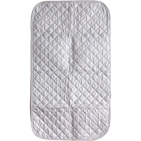 Tapis de Repassage Antidérapant Résistant à la Chaleur Épais 48 x 85 cm