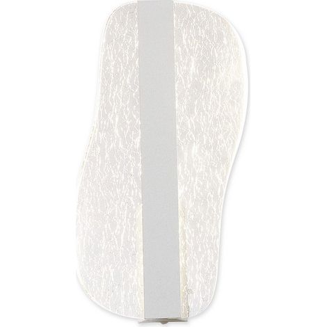Inspired mantra bianca petite applique murale led 12w 3000k 700lm blanc acrylique 3 ans de garantie (1/5)