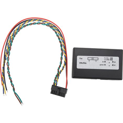 Adaptateur Retrofit CIC Émulateur Vidéo en Mouvement Navigation Activation Commande Vocale pour BMW E90 E60 E9X E6X E8X (1/5)