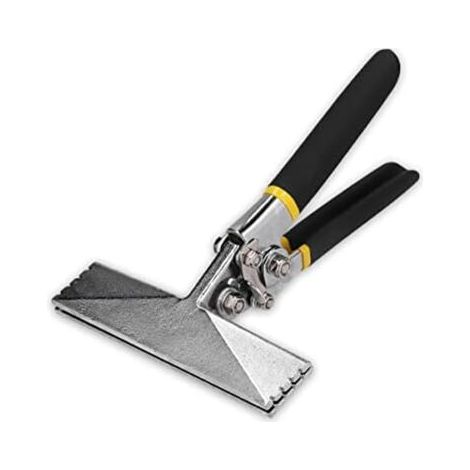 Pince à Cintrer Feuilles, Pinces à Border à Sertir avec Poignées Antidérapantes Outils de Tôlerie pour Plier les Tôles Biseautées (1/4)