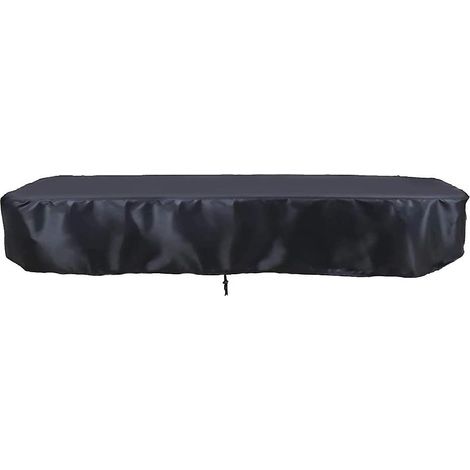 Housse de table de billard rectangulaire de 2,44 m (8 pieds) avec cordon de serrage, résistante et imperméable. (1/5)