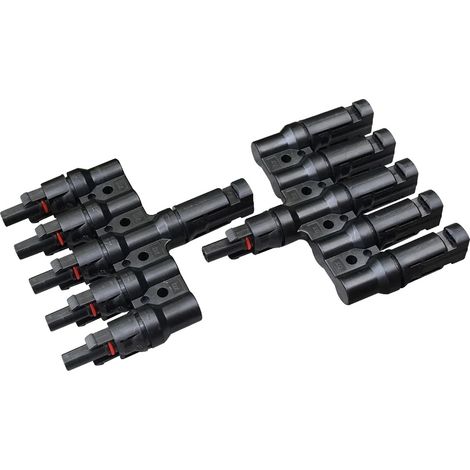 Solarpanelanschluss, wasserdicht, einfach zu bedienen, 5 in 1 Adapter (1/2)