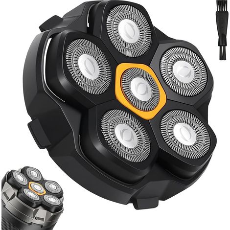 6D-Ersatzrasierkopf für Herren, Magnetischer Scherkopf für Glatzenrasierer, passend für DOAO, JoyKoi, Solimpia, Singapore und AEXIRI Rasierer (1/5)
