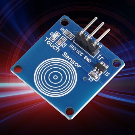TTP223B digitales Sensormodul, kapazitiver Berührungsschalter (1/5)