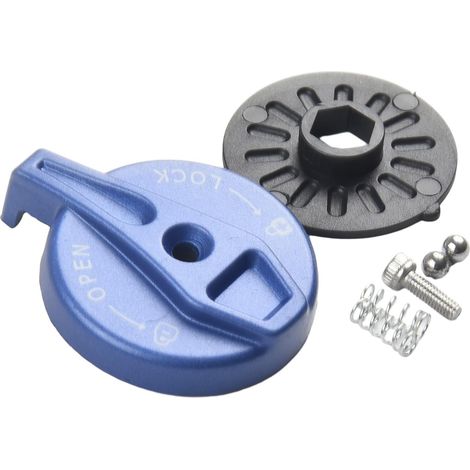 Capuchon de rechange pour fourche avant de vélo avec boîtier en alliage de zinc et design fonctionnel (1/5)
