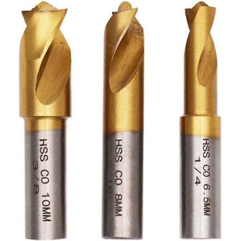 [JAMAIS UTILISÉ]Jeu de forets au cobalt HSS-CO pour métal trempé, acier inoxydable, fonte (1/4)