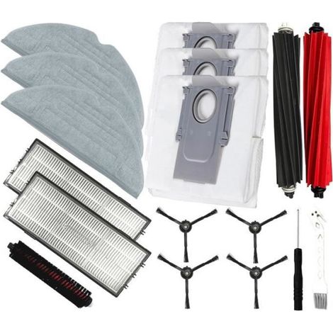 Aspirateur Roborock S8 Pro Ultra G20, Brosse LatéRale Principale, Filtre Hepa, Sacs à PoussièRe en Tissu ACCESSOIRE D’ASPIRATEUR (1/4)