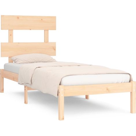 Maison Exclusive - Estructura de cama madera maciza de pino 90x20