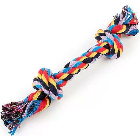 Corde à mâcher pour chiens de grande taille et puissants, jouet interactif et résistant pour le nettoyage des dents des grands chiens. (1/5)