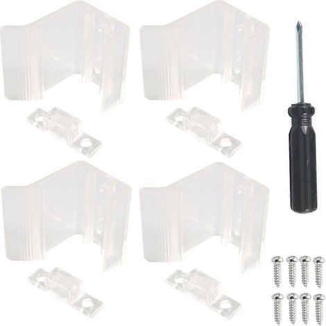 Volet coulissant clair pour porte de remorque, loquet de miroir résistant à l'usure, sécurité renforcée pour remorque utilitaire. (1/4)