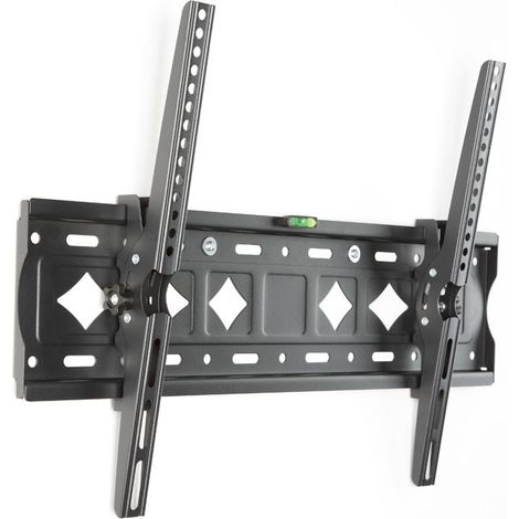 Support mural pour téléviseurs LED LCD plats et incurvés de 26 à 65 pouces, supportant jusqu'à 60 kg, orientable et inclinable, bras doubles robustes, VESA max. 400 x 400 mm