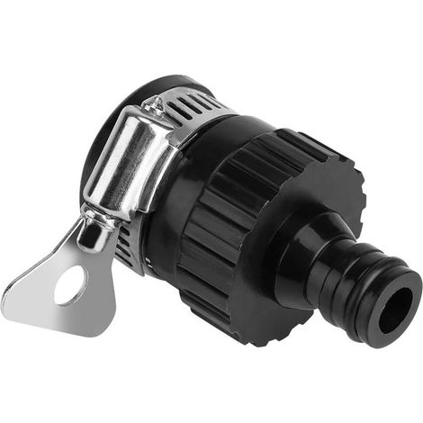 Connecteur de Robinet d'eau Universel Robinet au Connecteur Rapide Tuyau d'arrosage Raccord de Tuyau Flexible de Robinet Voiture Lavage Pelouse Jardin Tuyau Connexion Rapide Adaptateur Buse-Fei Yu (1/5)