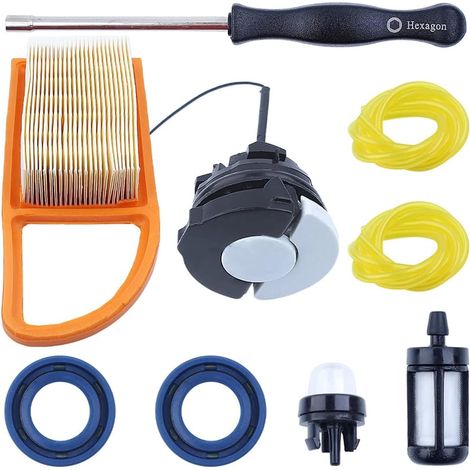 Kit de tuyau de ligne filtre à air et carburant, pour pièce de souffleur Stihl Br500 Br550 Br600, 4282 141 0300 (1/5)
