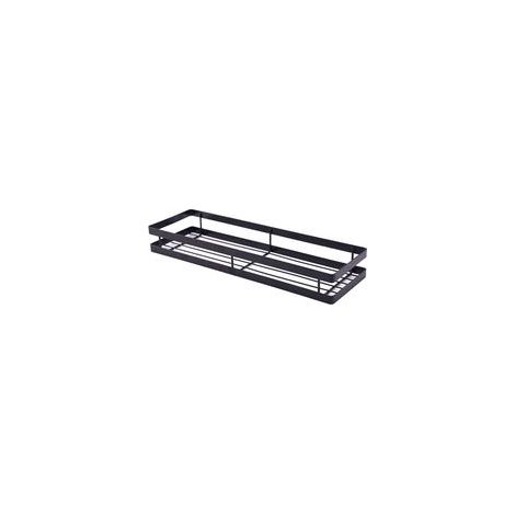 Étagère à Épices Cuisine,Epices Murale, Etagere Rangement Epices Gain de Place, Idéal pour le Rangement et Organisation de Cuisine, 40×12×5 cm, Noir