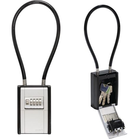 Abus Schlüsselkasten Schlüsselbox KeyGarage 797 FLEX mit Kabel - Zahlencode (1/2)