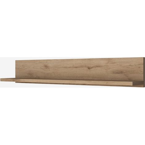 Mensola da parete, mensola portaoggetti Shelf Noce (1/5)