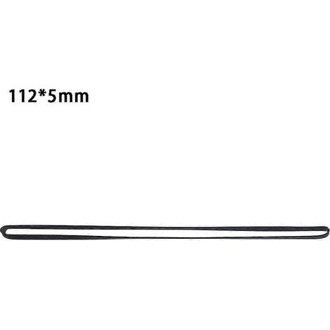 5-mm-Gummiantriebsriemen für Plattenspieler – 112 mm gebogenes, gefülltes Zubehör (1/4)