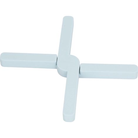 Dessous de plat en silicone épais, pliable, résistant à la chaleur, antidérapant et peu encombrant, pour la cuisine (bleu). (1/5)