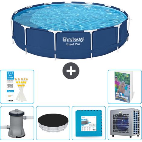Bestway Piscina Bestway Steel Pro Redonda - 396x84 cm - 7-piezas S290 (1/5)