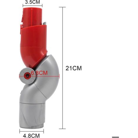 Adaptateur Dyson V12 et V10 Slim, Libération Rapide, Accessoire Pratique pour Aspirateurs Légers, Facile à Installer