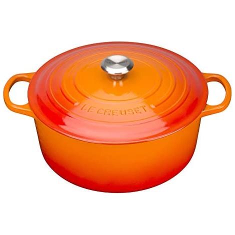 Le Creuset Signature Bräter rund 28 cm ofenrot (1/5)