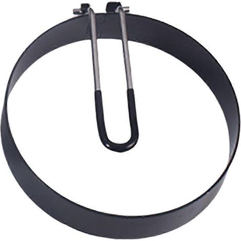 Moule à œufs rond en acier inoxydable avec poignée en silicone, idéal pour les omelettes, les hamburgers, les crêpes et autres préparations pour le petit-déjeuner. Jikaix
