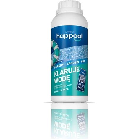 Liquide Acrylmed Alkasol Flok pour la clarification et la coagulation de l'eau 1L