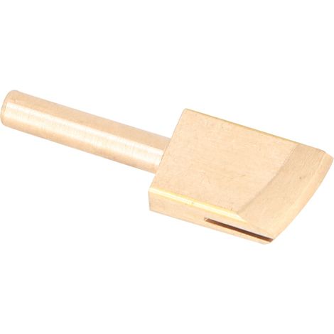 Fer à souder électrique en laiton, accessoire de soudure pour travaux manuels DIY sur cuir, pointe 1,2mm, outil de bricolage (1/5)