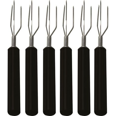NOUVEL AG - FOURCHETTES POMME DE TERRE LOT/6 MCHE PLASTIQUE