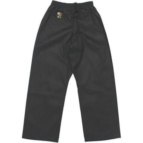 Pantalon d'arts martiaux noir, taille 160 (1/2)