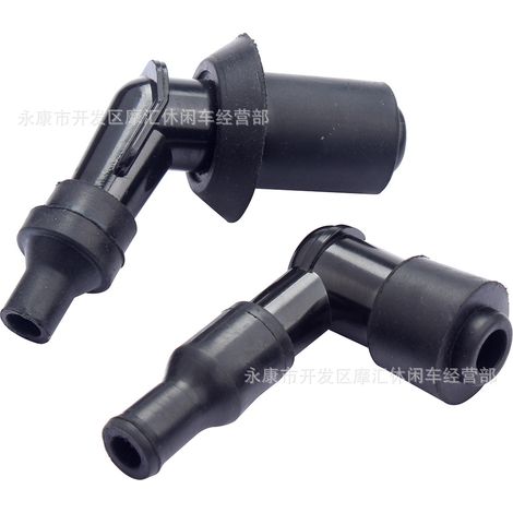 Off-road motorcycle ATV beach pedal assist accessories CNC aluminum alloy fuel filter oil filter cup 8MM Attribute - Elbow (1/5)