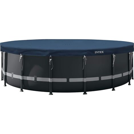 Pool Cover  Ø594 x 20 cm Round PVC and PET INTEX