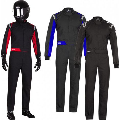Combinaison Sparco One Couleur Noir Rouge Taille L
