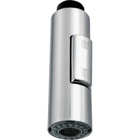 2 Modes Embout Robinet Cuisine, Douchette Evier Cuisine, Rallonge Robinet Cuisine, Brise Jet Robinet Cuisine avec Aerateur, Douchette Cuisine Extractible Pommeau de Douche de Rechange(B-Argent) (1/5)