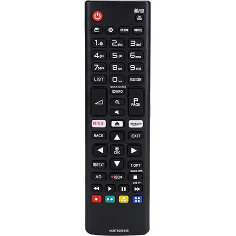 Télécommande LG AKB75095308 avec bouton Netflix