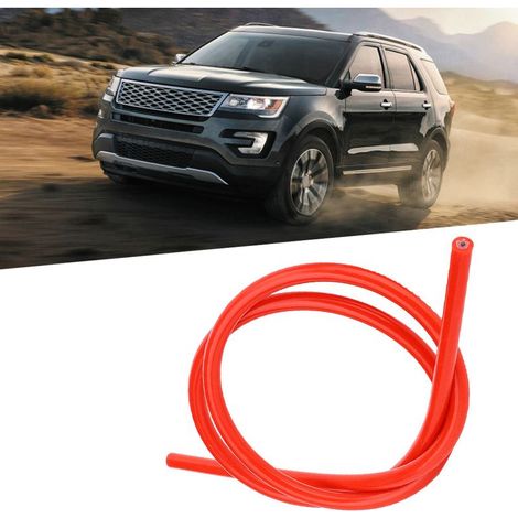 Câble d'allumage en silicone 8 mm, fil de rechange pour accessoire automobile (rouge) (1/5)
