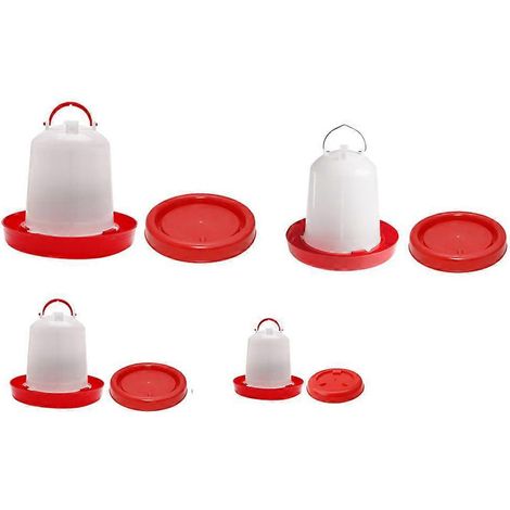 Abreuvoir pour poussins, petite mangeoire à poules, abreuvoir pour poussins, usage domestique (1/4)