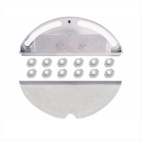 1 Réservoir D'Eau, Plastique Durable, Filtre Inclus, Serpillière, Pour Aspirateurs Roborock S5 S6 E25 T6 (1/5)