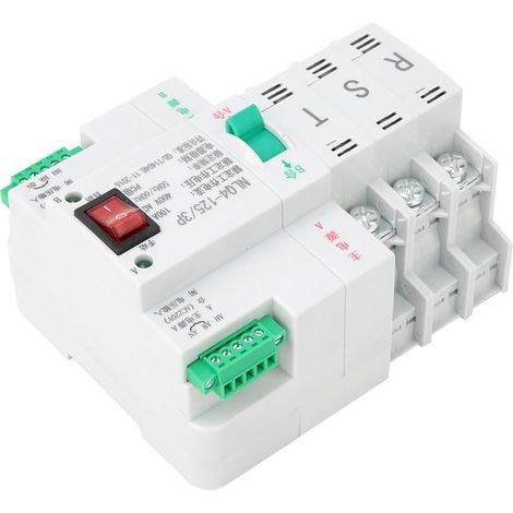 AC 400V 3P 63/80/100A Dual Power Automatic Transfer Toggle Switch(100A) (1/5)