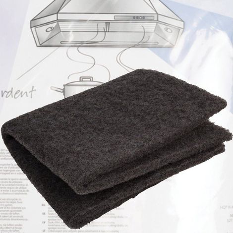 TrAdE Shop Traesio - Filtro Assorbente Per Cappa Da Cucina Carboni Universale Nero 40x80cm - (1/2)