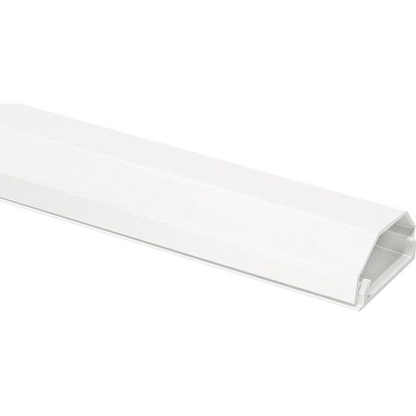 My Wall HZ4-1,1WL Canalina passacavi Portacavo (L x L x A) 110 x 5 x 1.8 cm 1 pz. Bianco (1/3)