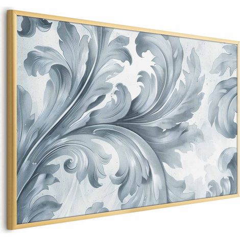 Poster – Steinornament im Barockstil (1/4)
