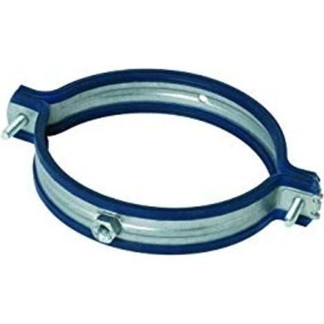 collier universel galvanisé - avec caoutchouc isolant - diamètre 125 mm - 11091060 (1/5)