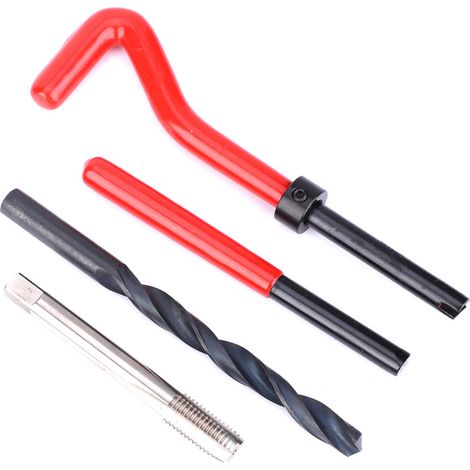 Kit de réparation de filetage 20 pièces M8x1,25 en acier inoxydable, kit de taraudage pour filetage femelle (1/5)