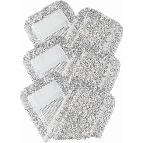 3er-Pack Baumwollmopp für empfindliche Böden, Weiß, 40 cm (1/5)