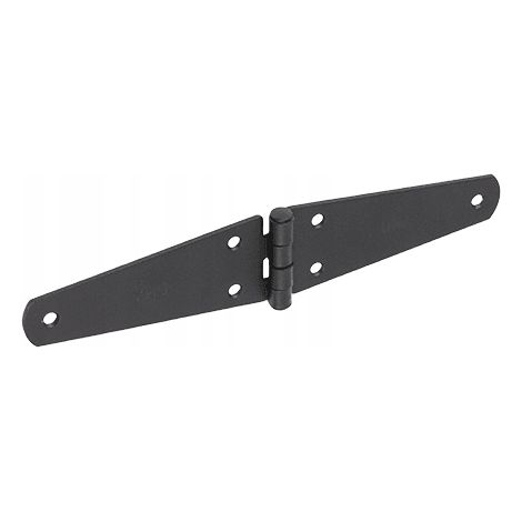 Charnière Triangle Domax ZTS250, 250 x 45 x 2 mm, Noir, Pour Portail Et Volet (1/3)