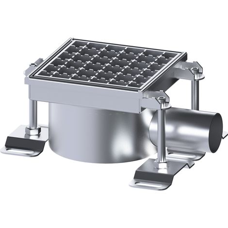 KESSEL Scarico di risanamento Ferrofix - DN 50, laterale, Griglia, L 15, 59305